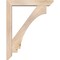Ekena Millwork Imperial Slat Smooth Bracket w/ Offset Brace, Douglas Fir, 5 1/2"W x 30"D x 38"H BKT0604X30X38IMP06SDF - alternate 3